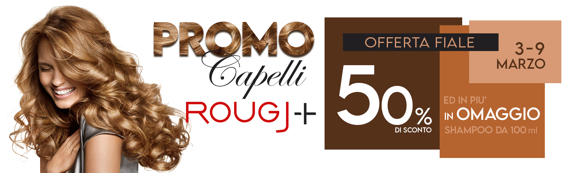 🤩 Offerta Fiale Capelli Rougj + un Omaggio per te 🤩